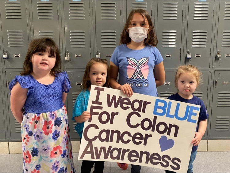 Wear Blue for Colon Cancer Awareness 