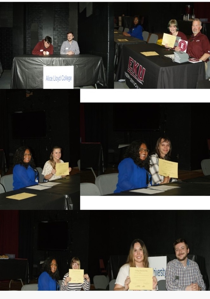 Congratulations to the Owsley County High School 2023 seniors on making their commitment on Senior Signing Day.  Good luck and best wishes to all as they will graduate on Saturday! Photo credits to Erinn Caudill